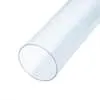 POWERTEC 70272V Clear PVC Pipe 4" x 36" Long 1pk Rigid Plastic Tubing