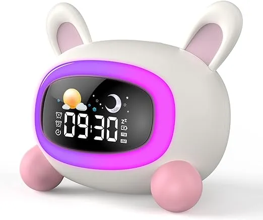 Aicofun Kids Alarm Clock Ok to Wake Clock for Kids Toddler Sleep Training