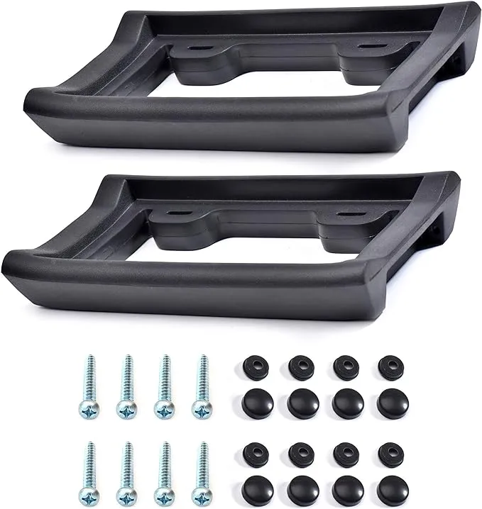 AR-PRO Ultimate License Plate Bumper Guard Screws Included - 2.3" Thick Rubber License Plate Mount Protects Bumper from Scratches and Dents - Universal Fit for Cars, Trucks, SUVs, and Vans