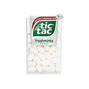 Tic Tac Mints, Freshmint Multipack, (12) 4 Pack Sleeves, 48 Units in Total