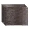 Fasade 18in x 24in Ripple Polished Copper Backsplash Panel 5pk