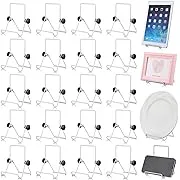 24 Pack Adjustable Easel Stand 3.54&#039;&#039; X 5.12&#039;&#039; Wire Display Stand Foldable