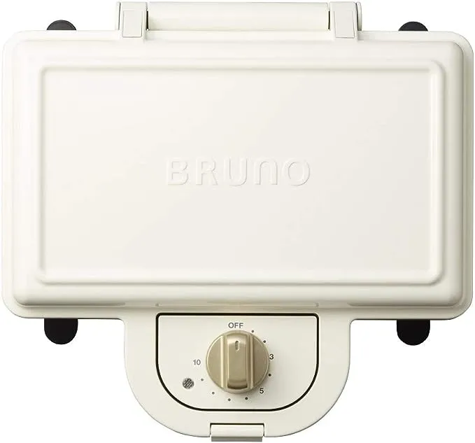 BRUNO Hot Sand Maker Double (White) BOE044-WH【Japan Domestic genuine products】【Ships from JAPAN】