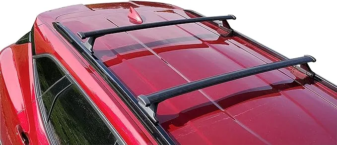 BrightLines Crossbars Roof Racks Compatible with Chevy Blazer 2019 2020 2021 2022 2023 for Kayak Luggage ski Bike Carrier