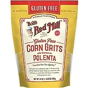 Bob's Red Mill Gluten Free Corn Grits / Polenta, 24-ounce