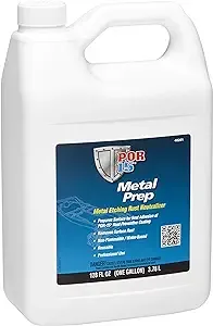 POR-15 Metal Prep, Metal Etching Rust Neutralizer, Non-flammable and Water-based, 32 Fluid Ounces, 1-quart