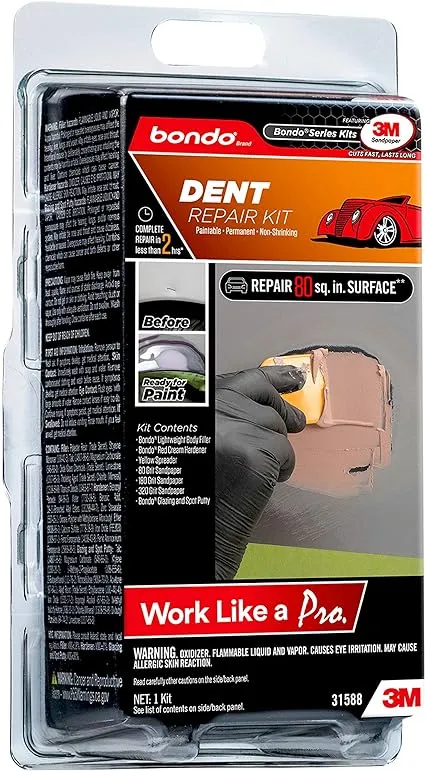 Bondo 3M Dent Repair Kit Clamshell 31588