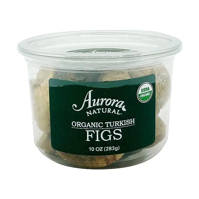 Aurora Products Organic Extra Large Turkish Figs, 10 oz