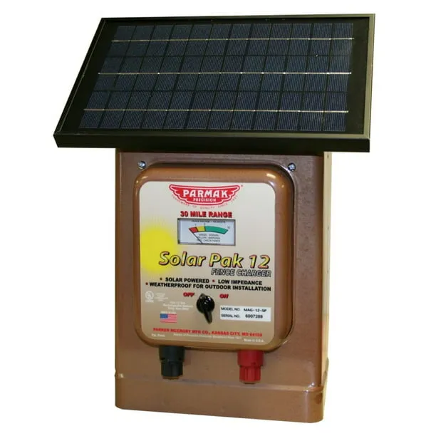 Parmak Precision Magnum Solar Kit 12 Volt Electric Fence Charger