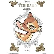 DISNEY PORTRAITS ART THERAPIE 60 COLORAIGES  COLORING **BRAND NEW**