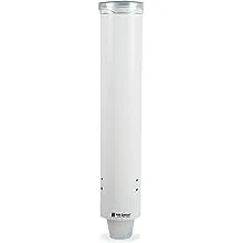 San Jamar Small Pull Type Water Cup Dispenser White