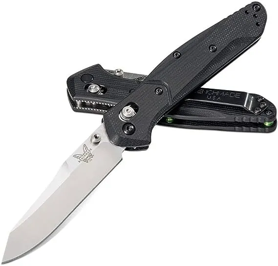 Benchmade - 940 EDC Manual Open Folding, Made in USA, Reverse Tanto Blade Knife