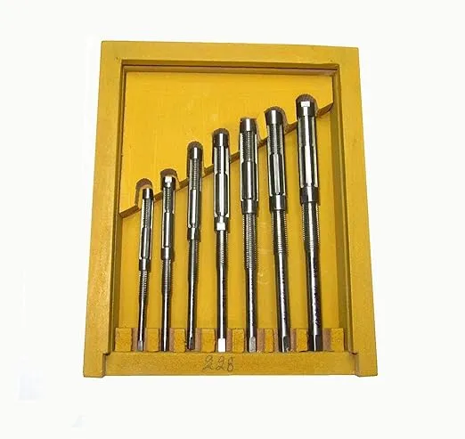 OMEX Micro Expanding Hand Reamer 7 Pcs Set 1/4"- 15/32" - New Boxed Set Adjustable