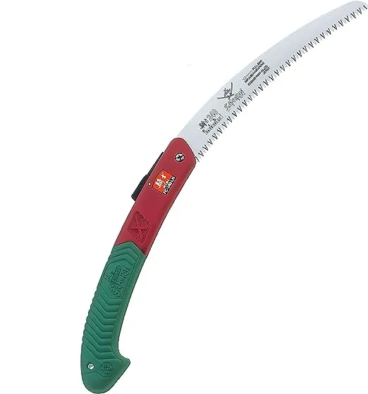 KISI FC-240-LH / 9 1/2&#034; (24Cm) Folding Curved Blade Saw Made in Japan