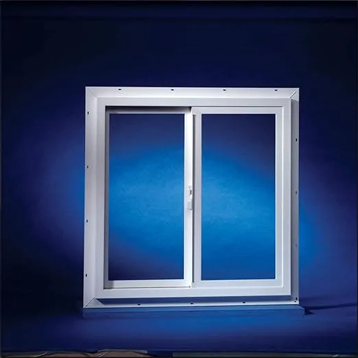 Duo-Corp Agriclass Double Slide Vinyl Tempered Utility Window