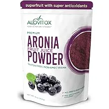 Alovitox Aronia Juice Powder 16 oz | Antioxidant Dense Superfood Each