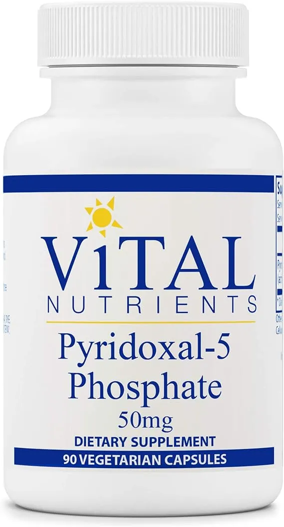 Vital Nutrients Pyridoxal 5 Phosphate 50 mg 90 caps