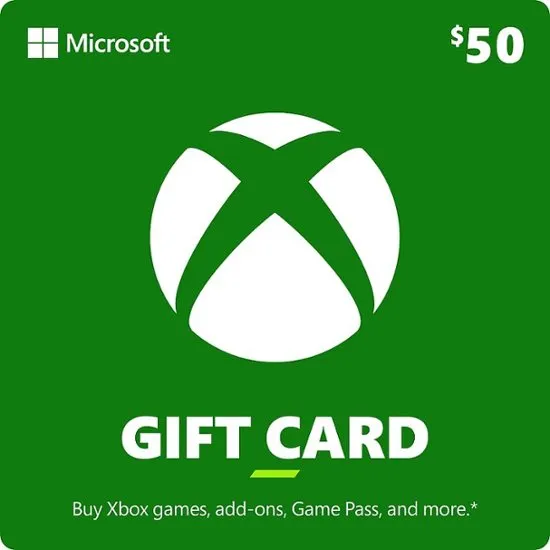 Microsoft Xbox Game Card - $25