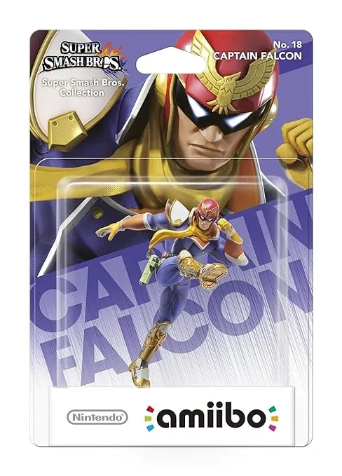 Captain Falcon Amiibo - Europe/Australia Import (Super Smash Bros Series)