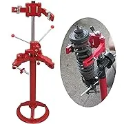 HTTMT- Vehicle Auto Spring Compressor Hand Operate 20 Inch Max.Height Strut Coil Spring Press [P/N: ET-CAR-FIX003-RED]