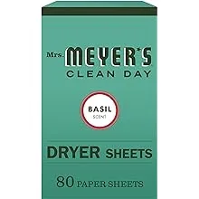 Mrs Meyer's Clean Day Dryer Sheet, 80 Count