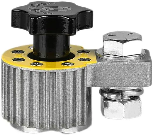 Magswitch 300 Amp Magnetic Welding Ground Base Clamp Holder for Welding Kit, Tools, Supplies and Accessories, Magnet Switch with On/Off Grounding Capabilities, (8100746)