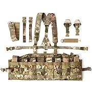 MT Military Chest Rig MOLLE II (TAP) Vest with Straps Multicam/OCP