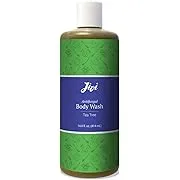 Jivi Antifungal Body Wash, Treats Athlete’s Foot, Toenail Fungus, Ringworm, Jock Itch, & More, Tea Tree, 12 Fl Oz, green