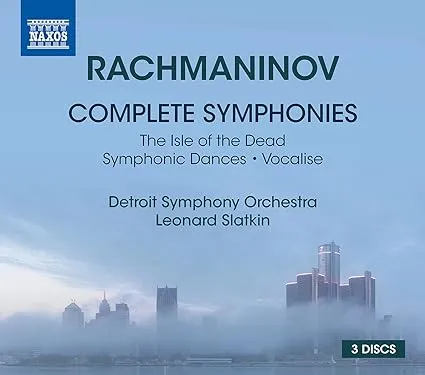 LEONARD SLATKIN / DETROIT SYMPHONY ORCHESTRA RACHMANINOV: COMPLETE SYMPHONIES; T