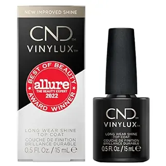 CND Top Coat Longwear Nail Polish by CND, Gel-like Shine & Chip Resistant, High Gloss, 0.5 Fl Oz