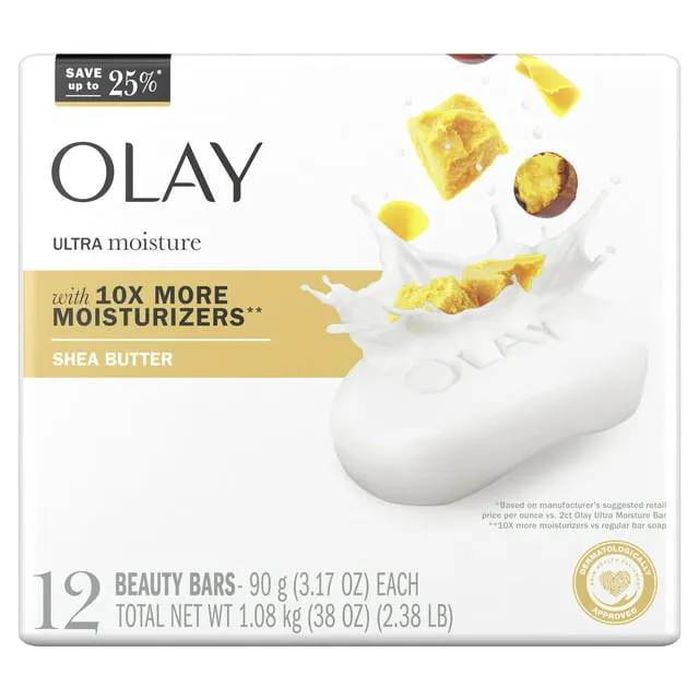 Olay Ultra Moisture Beauty Bar Shea Butter