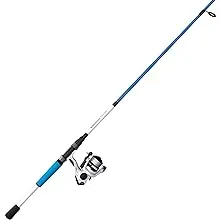 Roam Spinning Reel and Fishing Rod Combo, Split Comfortgrip Rod Handle, Soft-Tou