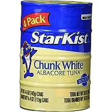 StarKist Chunk White Tuna In Water, 4Count(pack of 12)StarKist Chunk White Tuna In Water, 4Count(pack of 12)