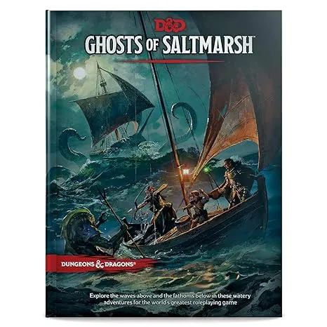 Dungeons & Dragons Ghosts of Saltmarsh Hardcover Book (D&D Adventure) 