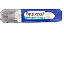 Presto! Multipurpose Correction Pen, 12 ml, White, Sold as Pack of 3Presto! Multipurpose Correction Pen, 12 ml, White…