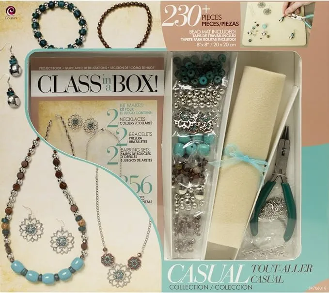 COUSIN | Jewelry Basics Class In A Box Kit - Casual | Realry