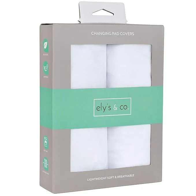 "Ely's & Co. Changing Pad Cover | Cradle Sheet Set"