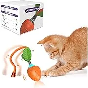 Cat Toys Interactive for Indoor Cats Chirping Cat Toys Ball with Motion Activ...