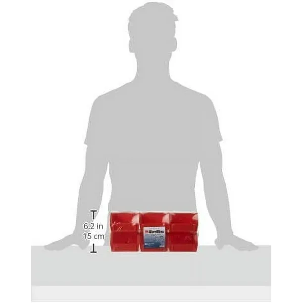 Akro-Mils 6 Pack Red Storage Bin