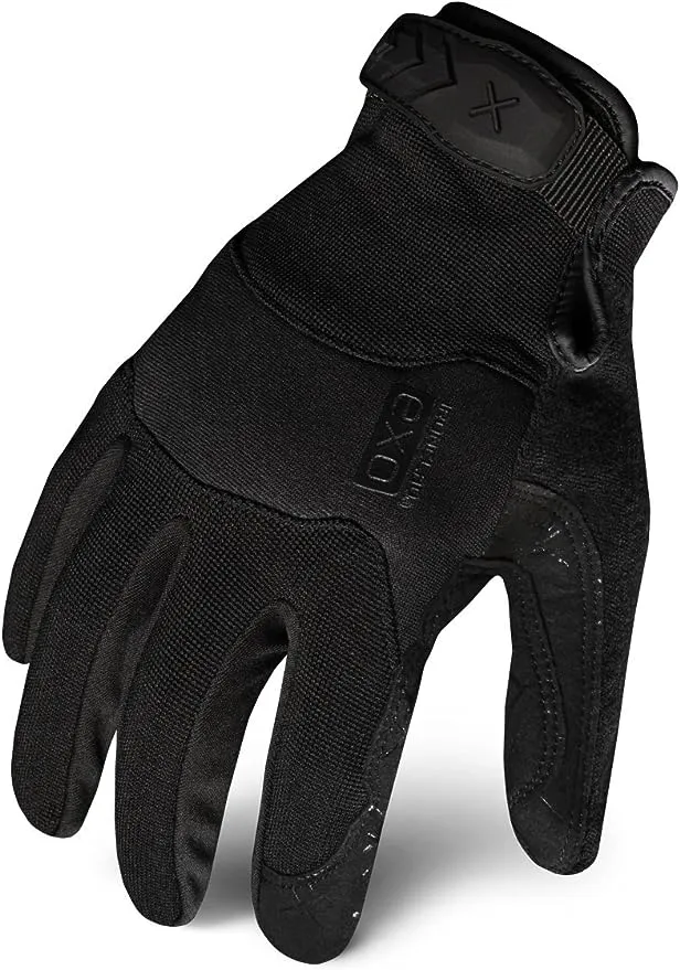 Borgward Ironclad EXOT-PBLK-04-L Tactical Operator Pro Glove, Stealth Black ...