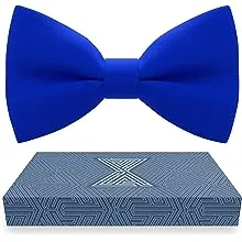 Bow Tie House Mens Bowties Pre-tied Shape Clip on Bowtie Solid Men Formal Wear f