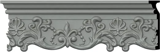 Ekena Millwork MLD05X01EM Emery Panel Moulding Panel Moulding, 5 1/8"H x 1 1/8"P x 94 1/2"L, Primed