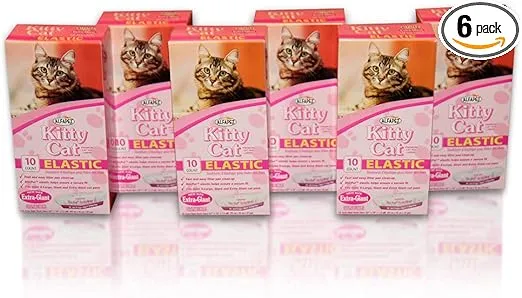 Alfapet Kitty Cat Disposable Elastic Liners Large