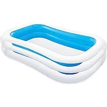 Intex Swim Center Family Inflatable Pool, 103" X 69" X 22", for Ages 6+Intex Swim Center Family Inflatable Pool, 103" X 69" X…