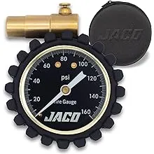 JACO RDX-160 Presta Tire Pressure Gauge for Bikes (10-160 PSI) | Road Bike & BMX Series