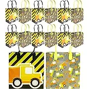 Construction Party Favor Treat Bags, 12 Pack