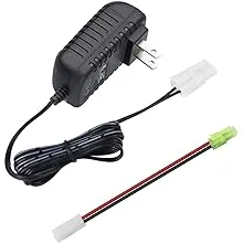 Intelligent 2 10S RC Battery Charger for 7.2V 8.4V 9.6V Ni MH Battery Packs