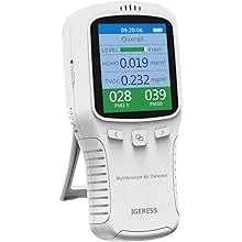  IGERESS Air Quality Detector Multifunctiona<wbr/>l Indoor Air Quality Meter Monitor