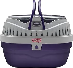 Living World – Pet Carrier for Small Pets, Large