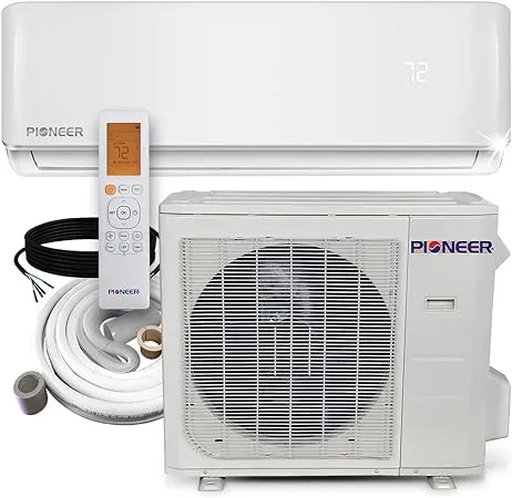 Pioneer aire acondicionado wys009amfi17rl sin conducto inversor + sistema completo mini-split con Bomba de calor